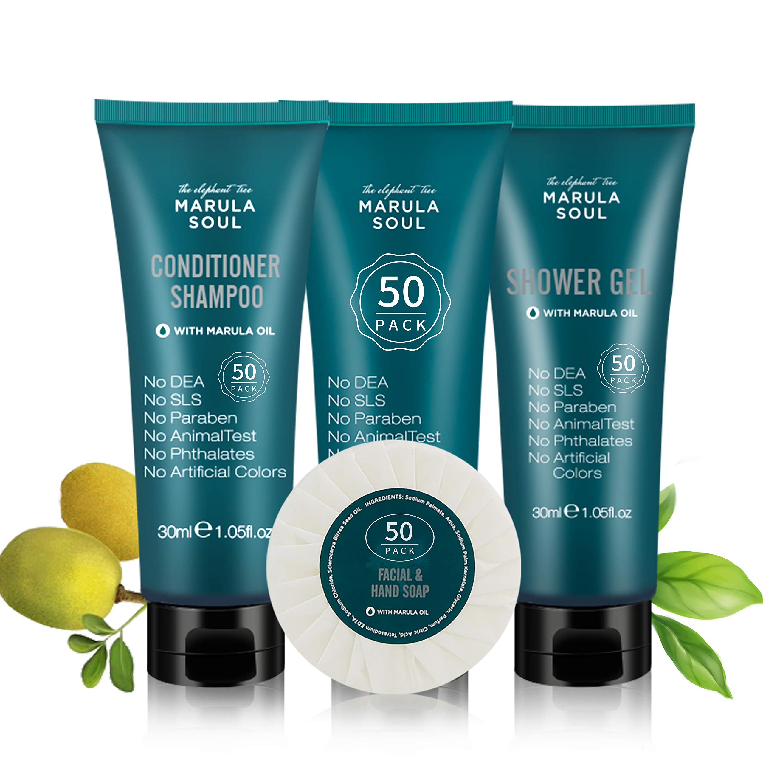 Amazon.com : OPPEAL Travel Size Toiletries 3-Piece Set | 1oz